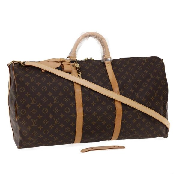 LOUIS VUITTON Monogram Keepall Bandouliere 60 Boston Bag - Picture 1 of 14